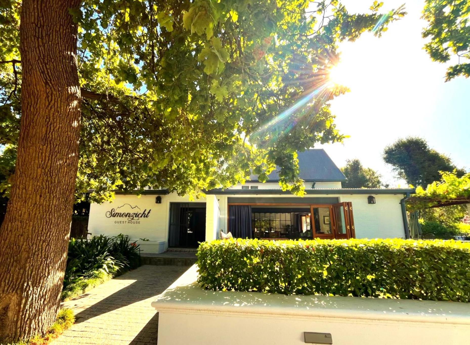 Simonzicht Guest House Stellenbosch Exteriér fotografie